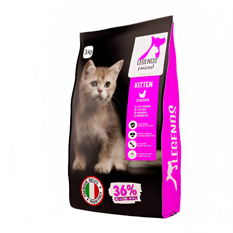 Legends Complete Dry Food for Kittens 3kg – Optimal Nutrition & Growth Support | Pet City Shop