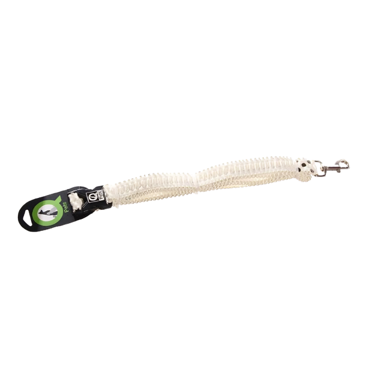 Rubber Dog Leash (White) – Durable & Stylish | Pet City Shop