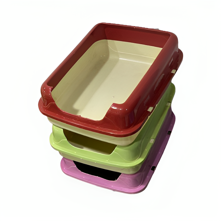 Spacious and Durable Cat Litter Box - Available at Pet City Shop