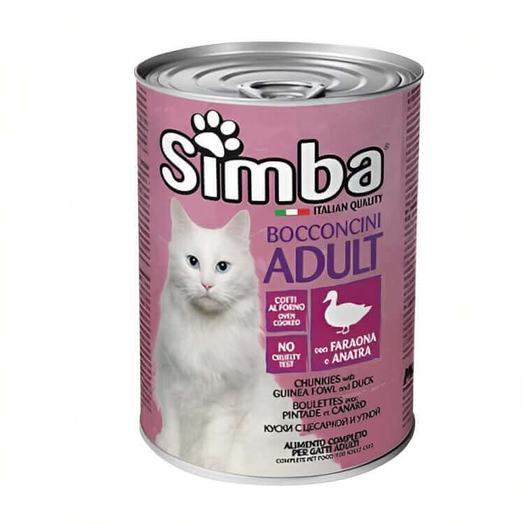 Simba Chunks with Guinea Fowl and Duck 415g - Pet City Shop