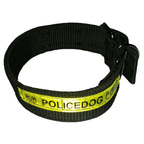 Big Police Dog Collar from Pet City Shop – Durable and stylish collar for dogs